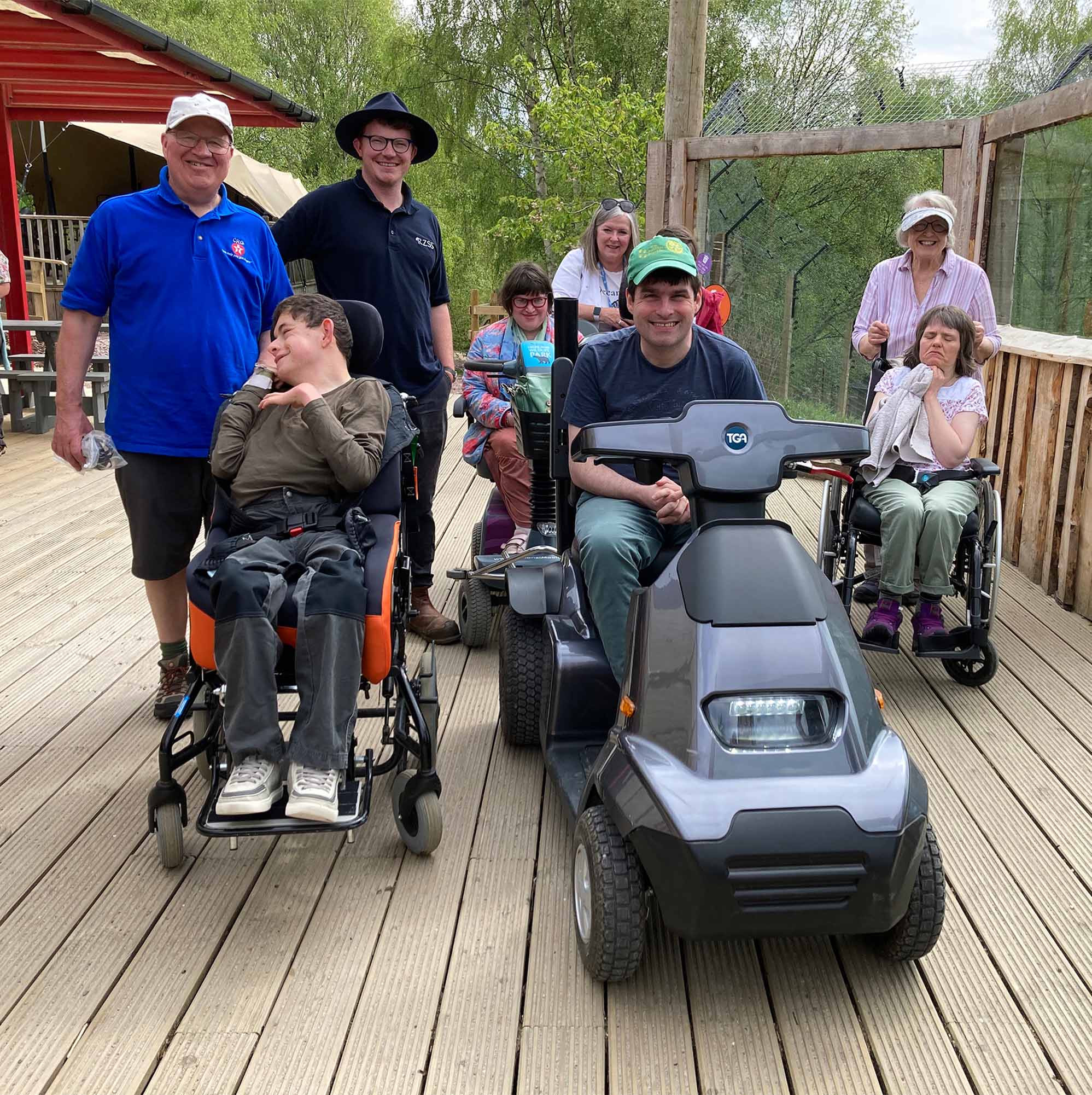 Scotland's Highland Wildlife Park accessible for all with